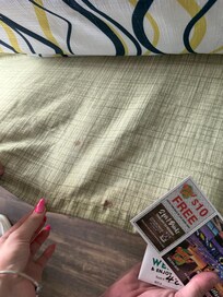 more blood on sheets