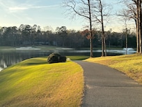 We walk the golf course in the evenings. Condo is behind the golf green.