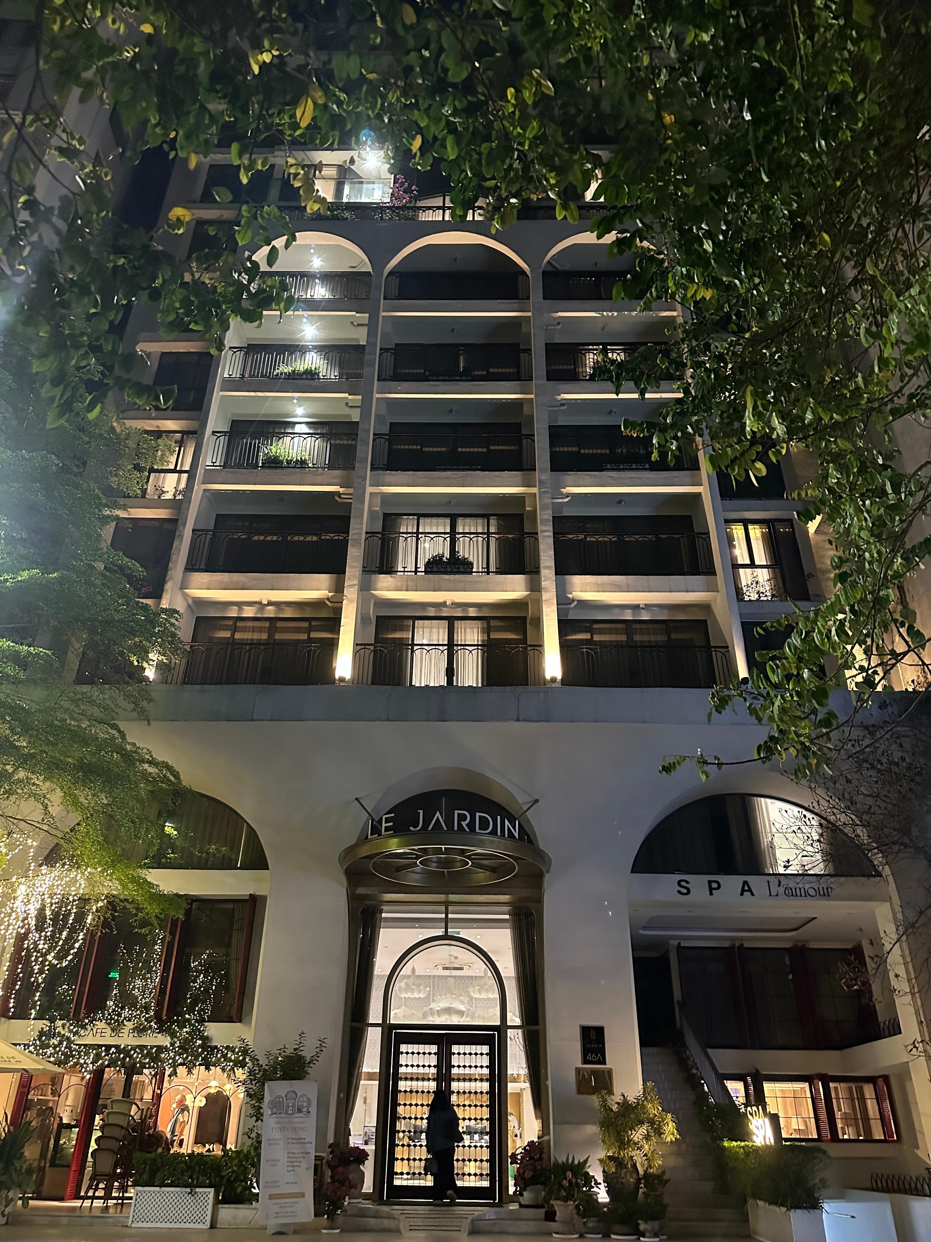 外観はとっても素敵です。部屋も綺麗だった。