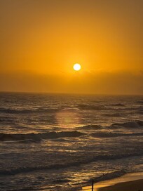 Sunrise from the launai.