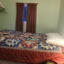 Old and outdated bed