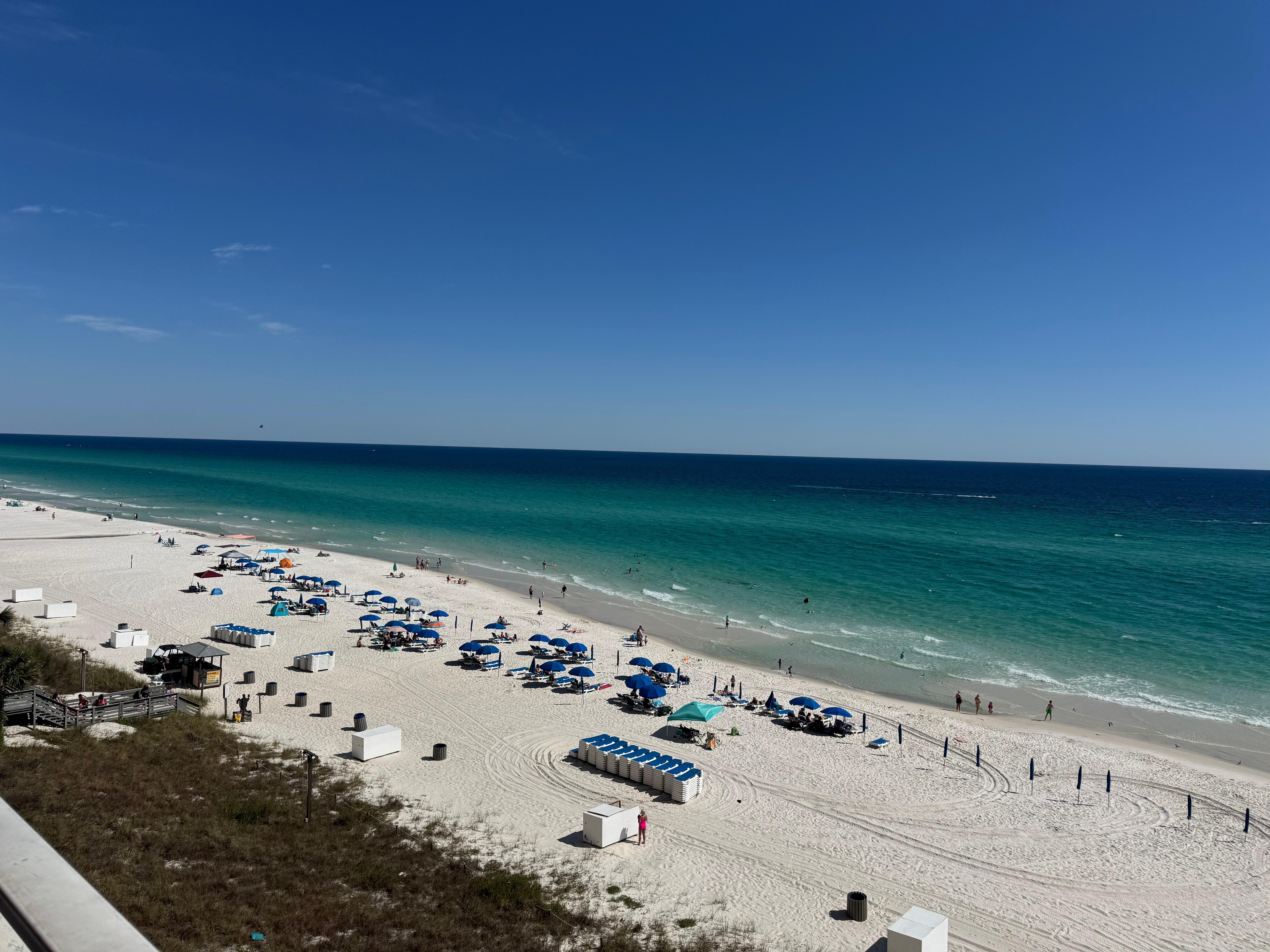 view from our balcony! 