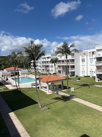 View from balcony