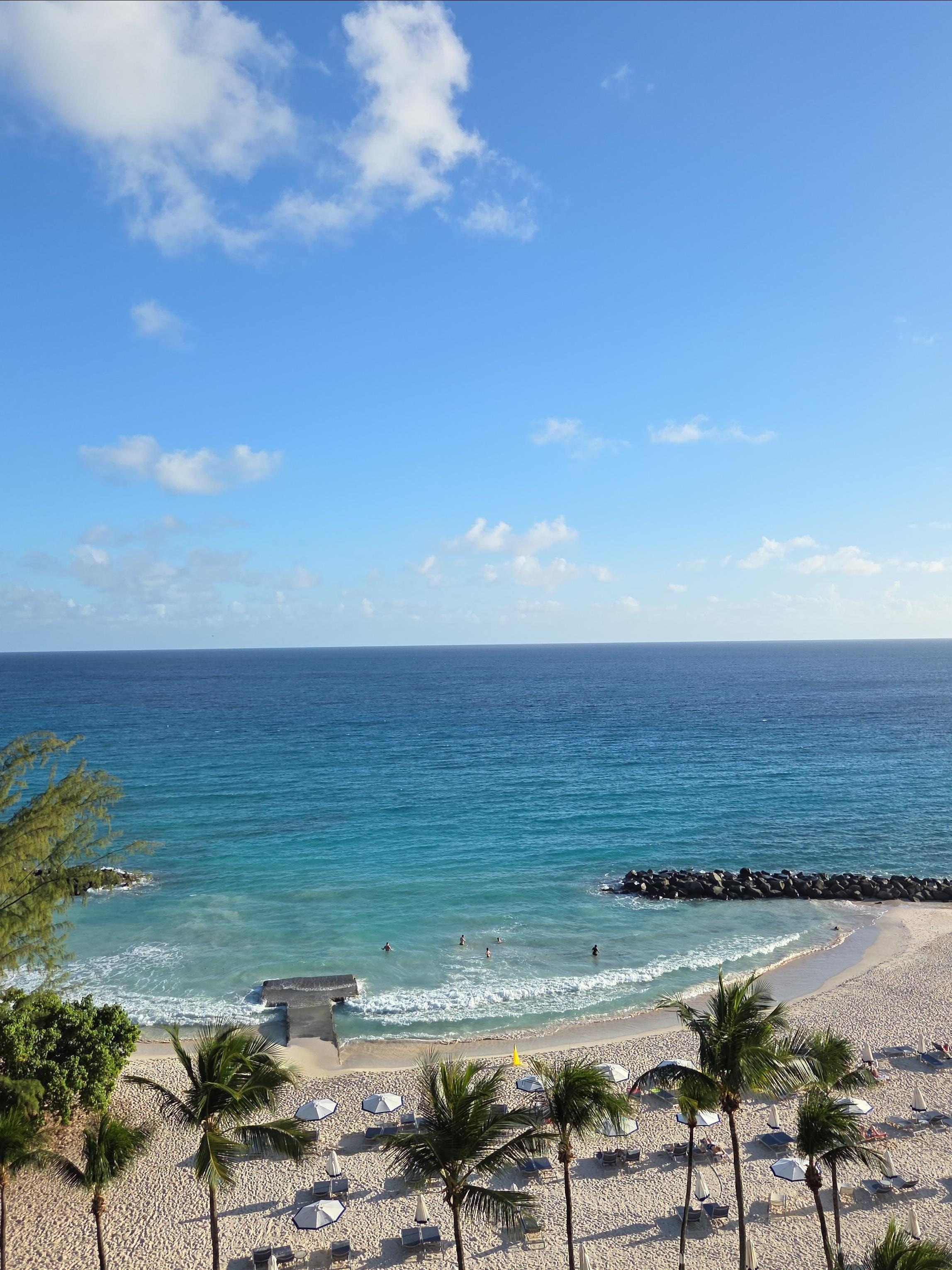 View from our balcony 