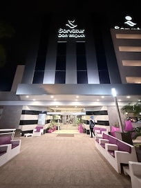The front entrance.