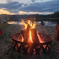 We said goodbye to Summer with a campfire on the beach.