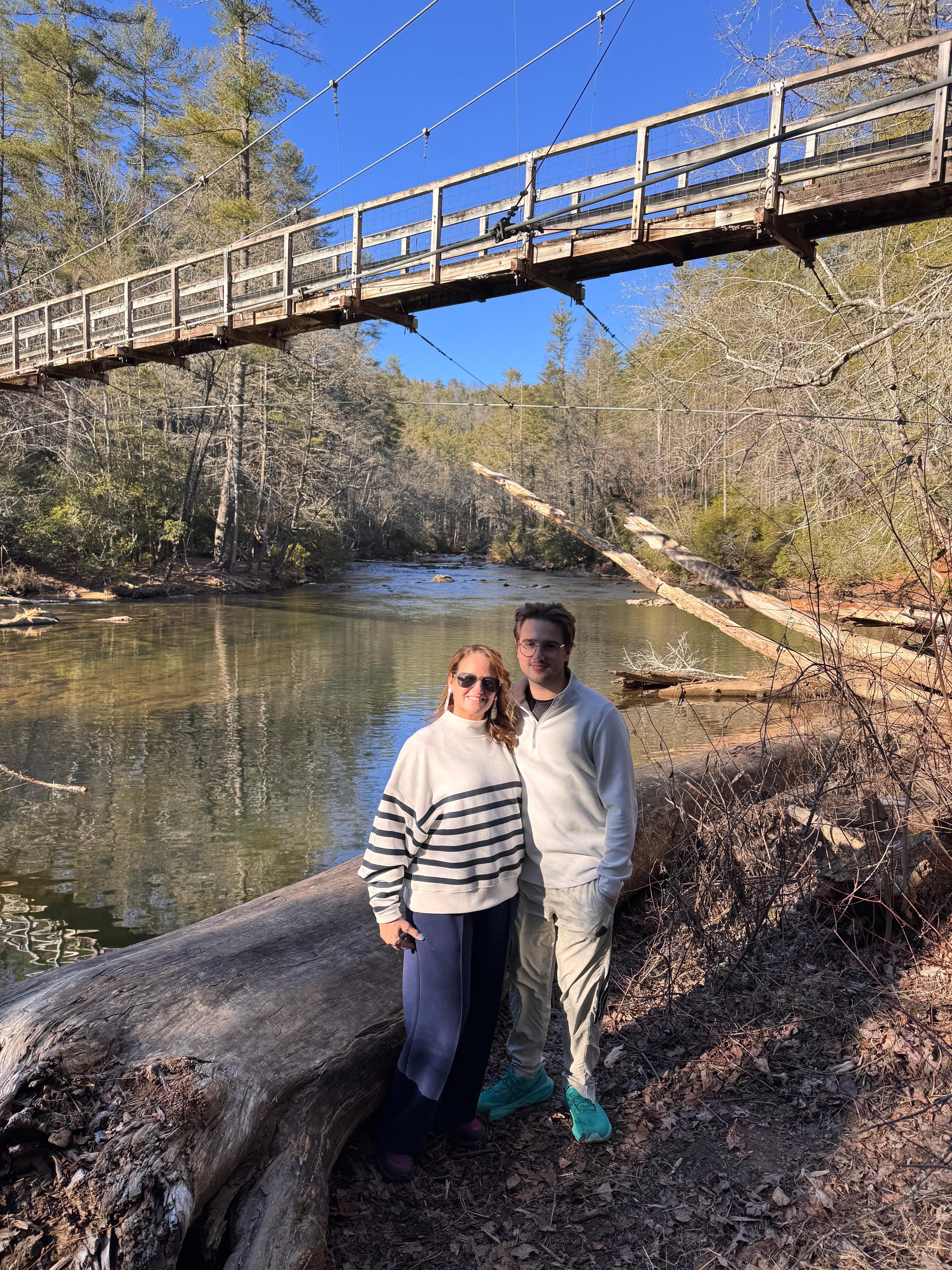 Hike along the Tocoa River “suspension” bridge! Need an SUV/Truck to get there. 