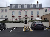 Beautiful hotel inside and out