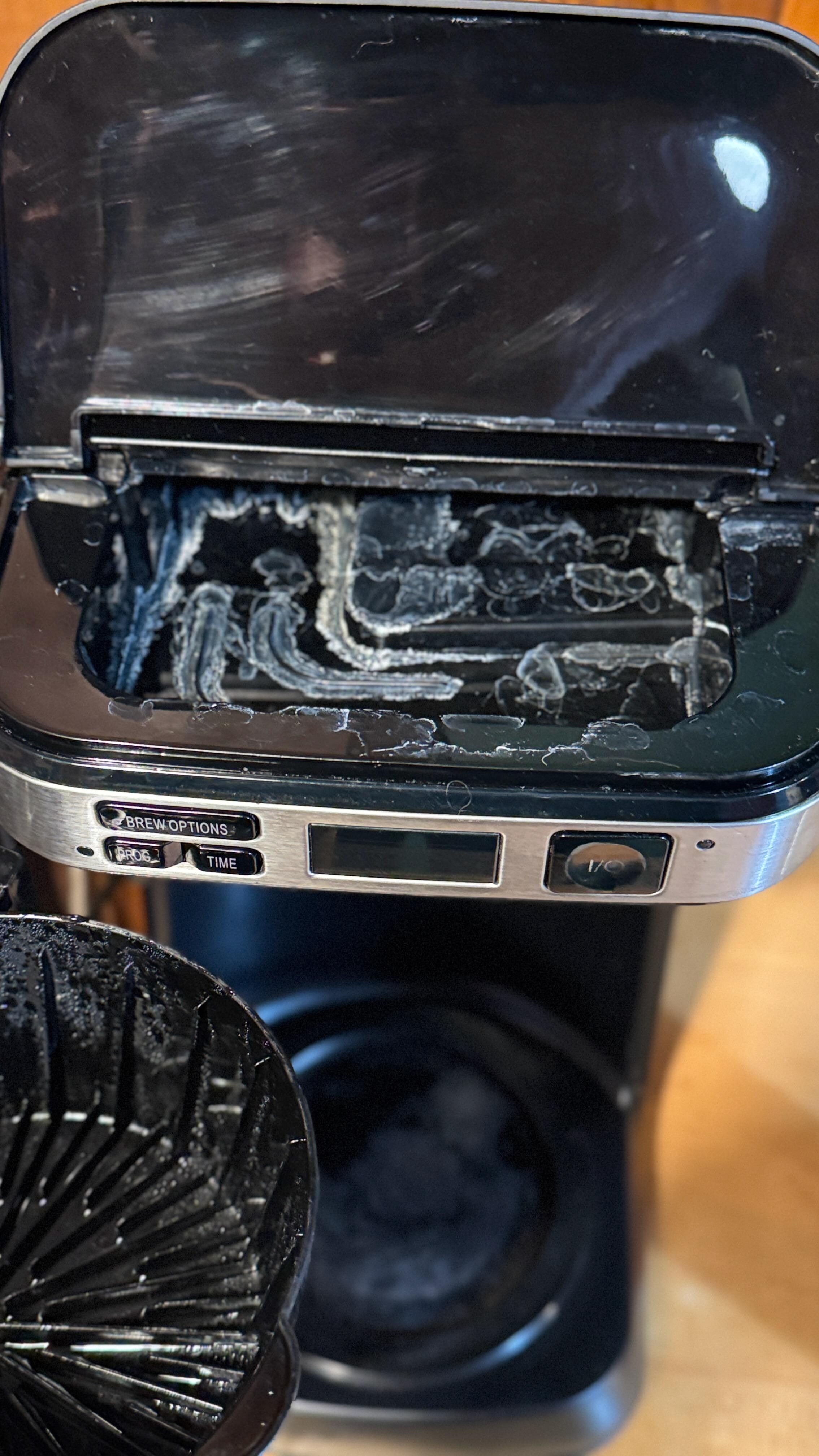 Coffeemaker is disgusting