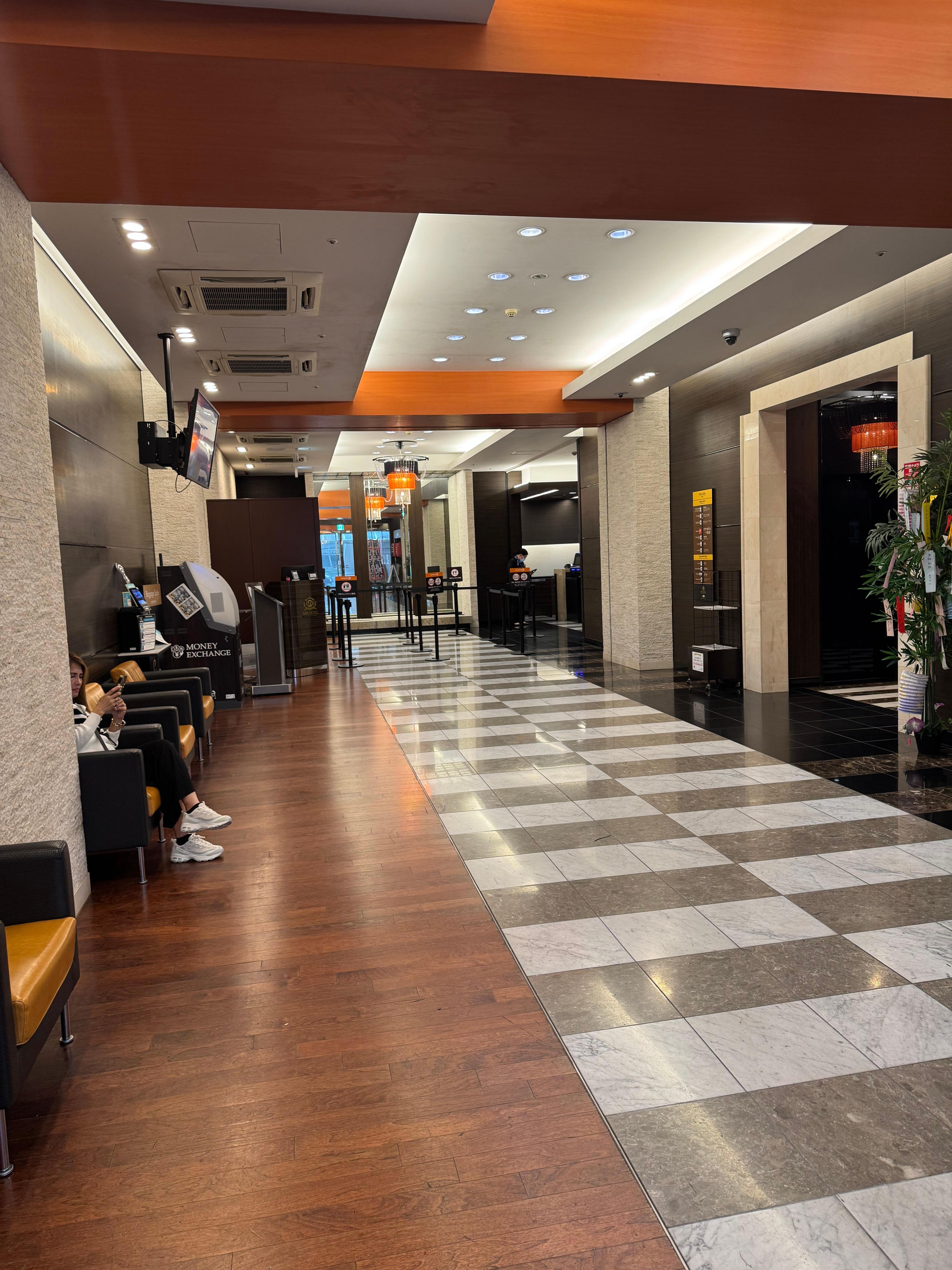 Reception area