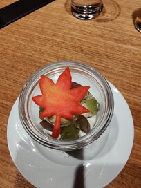 Dessert abends im Restaurant