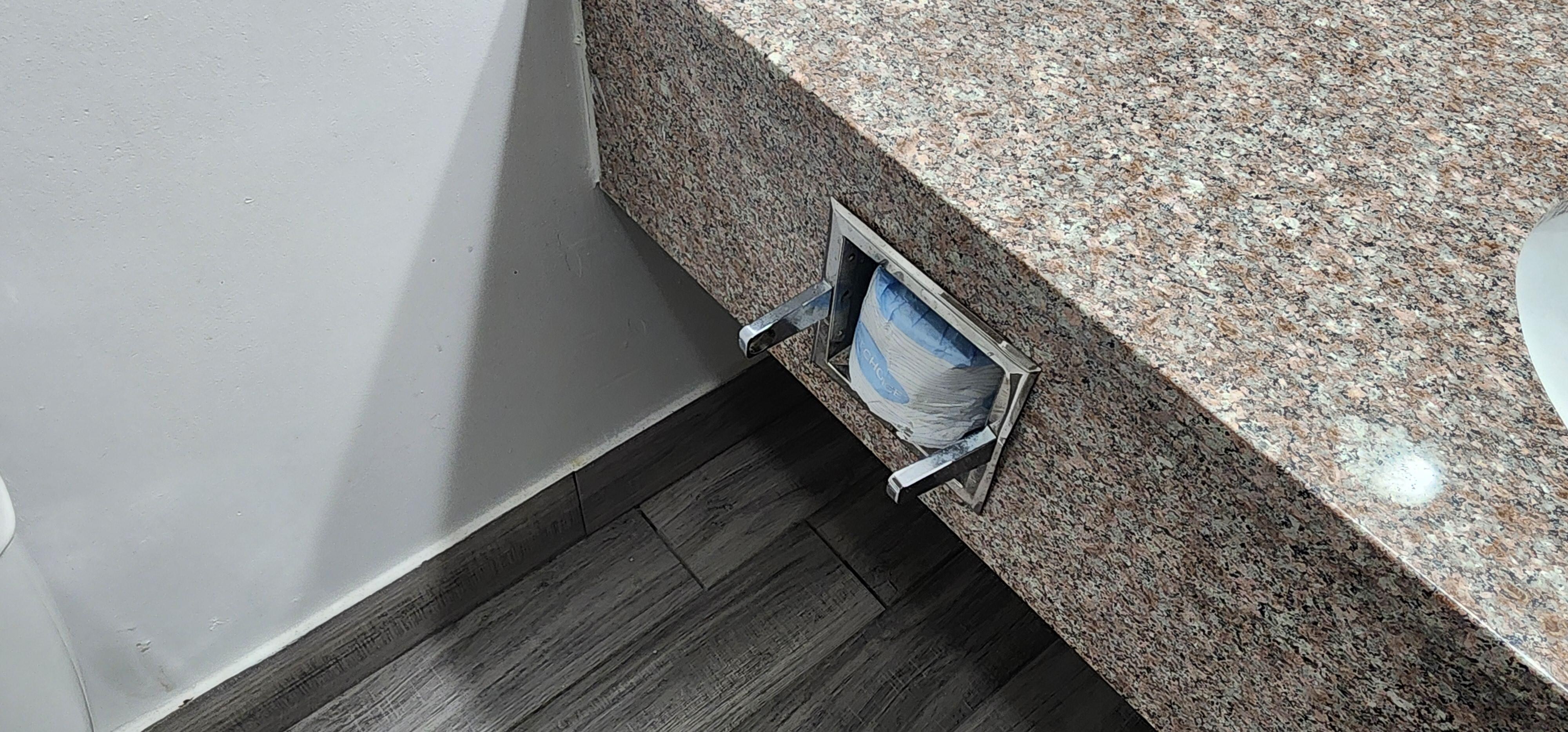 It was like this at check in...so, yeah, the effort is there is guess