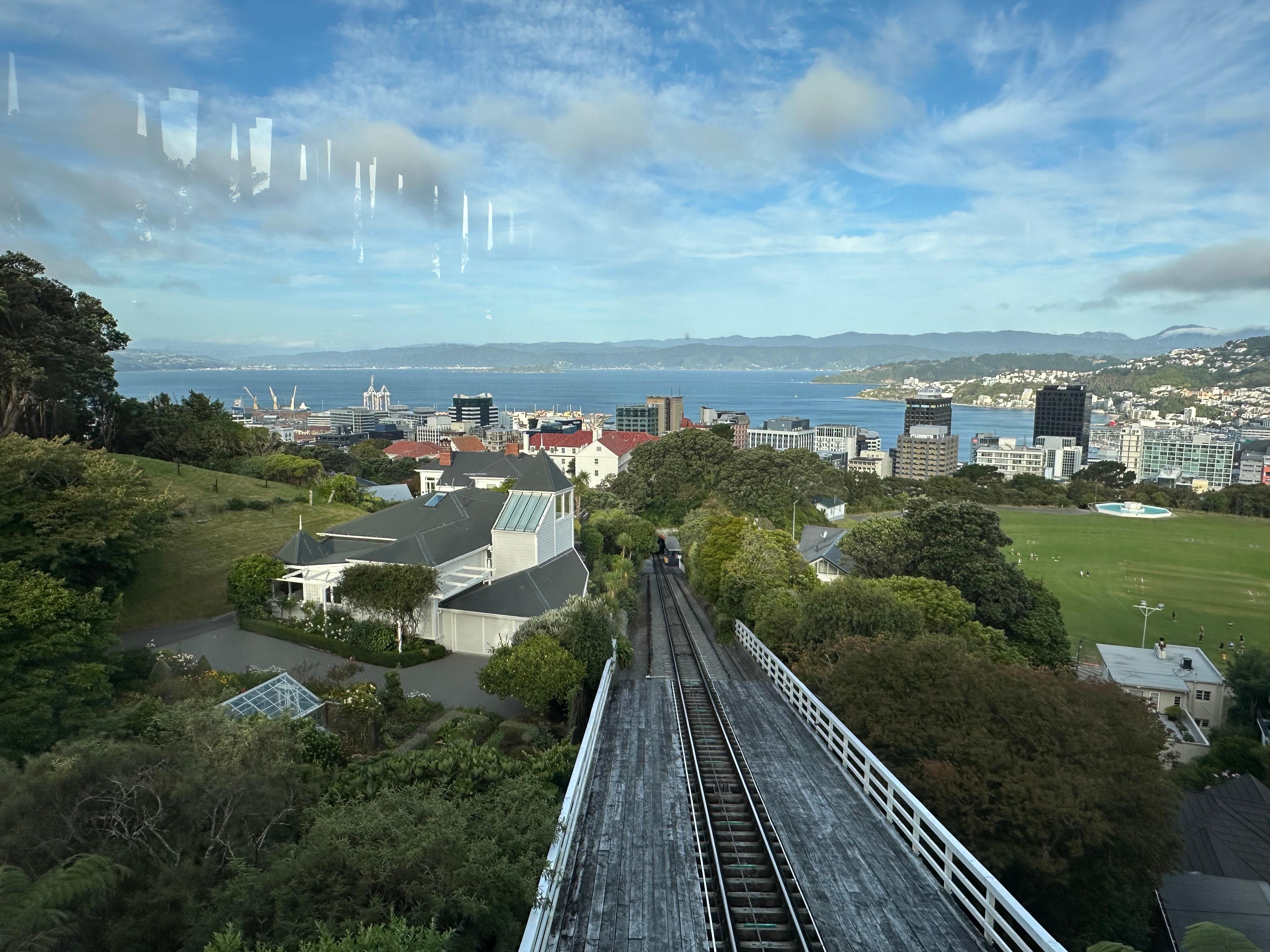  View from
the tram
