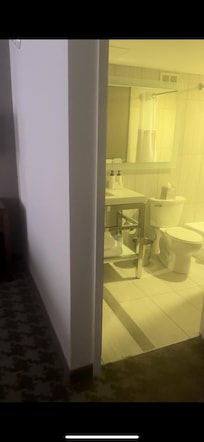 Bathroom in the bedroom