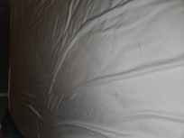 Sheets had hair on them