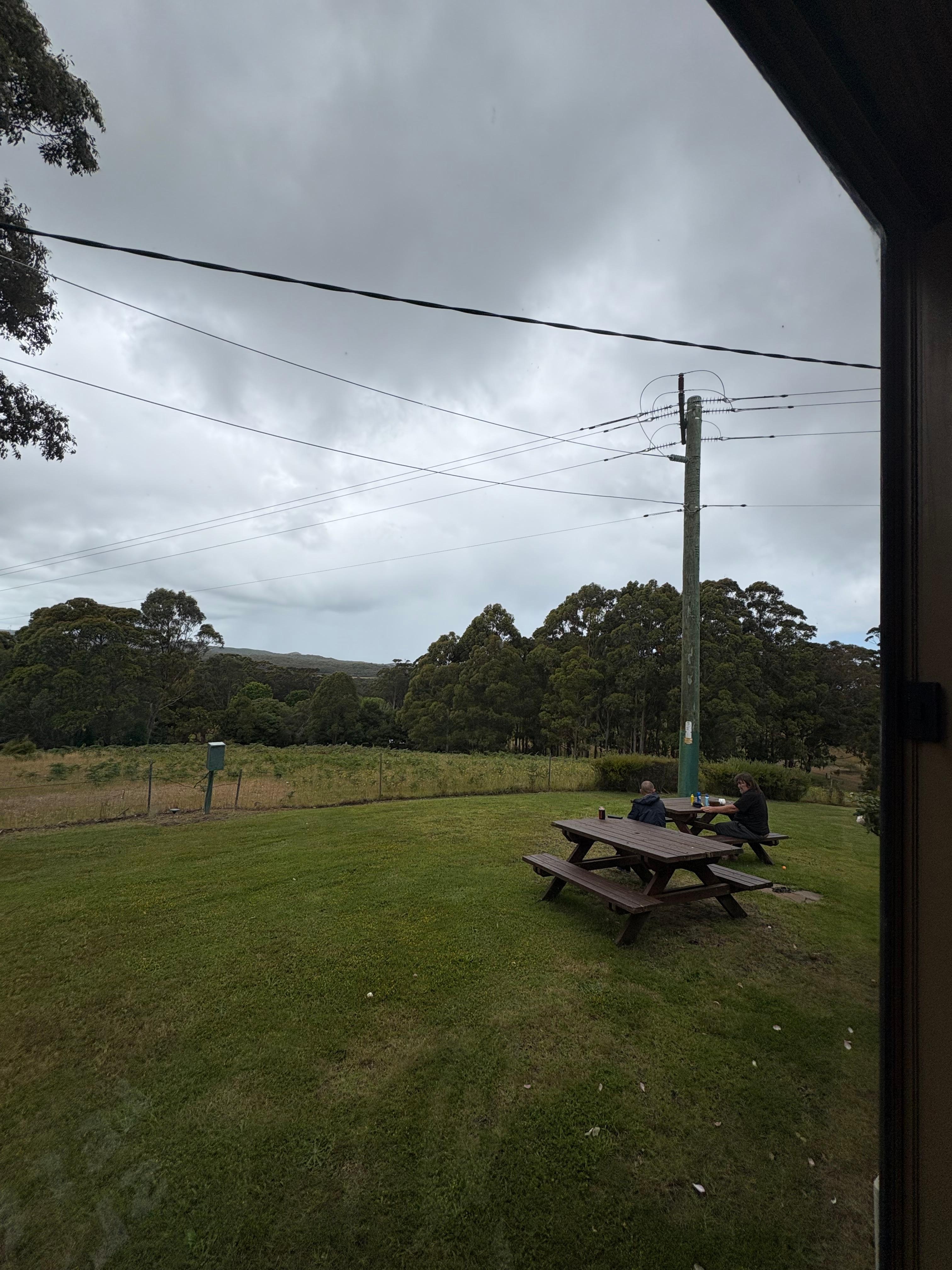 View from dining room window 