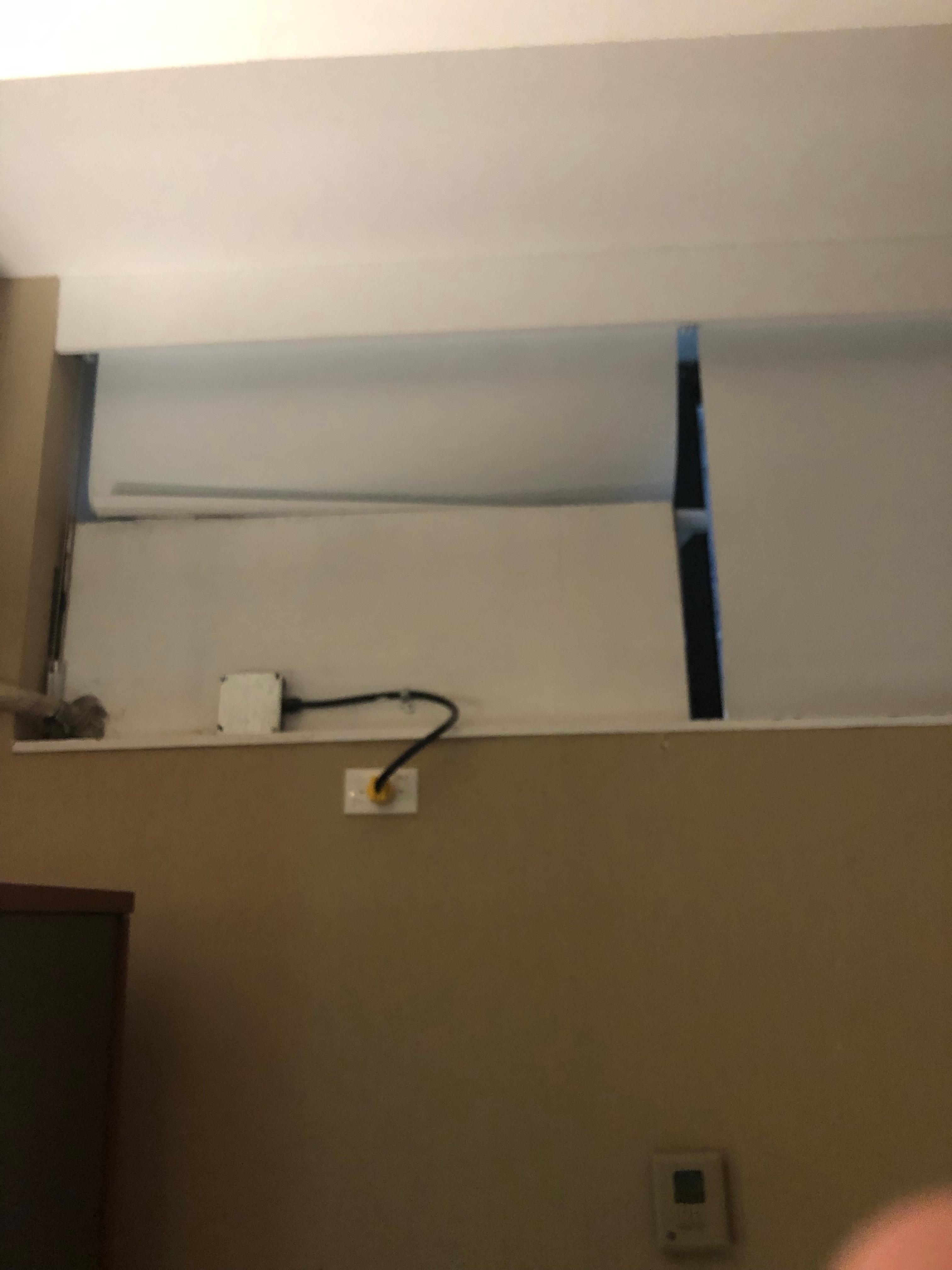 Window facing pavement