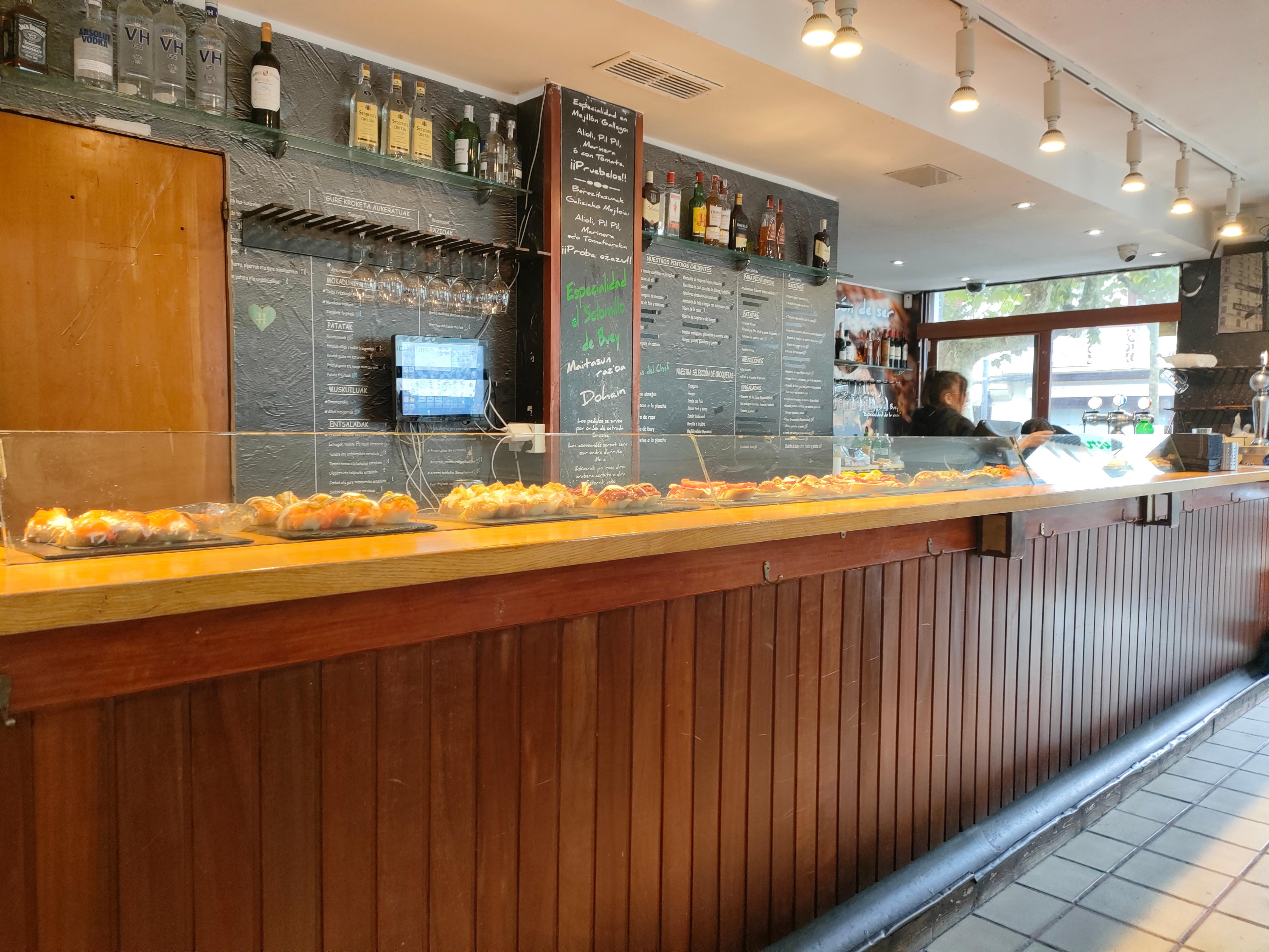 Bar à Tapas en Espagne 