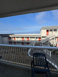 Our courtyard view