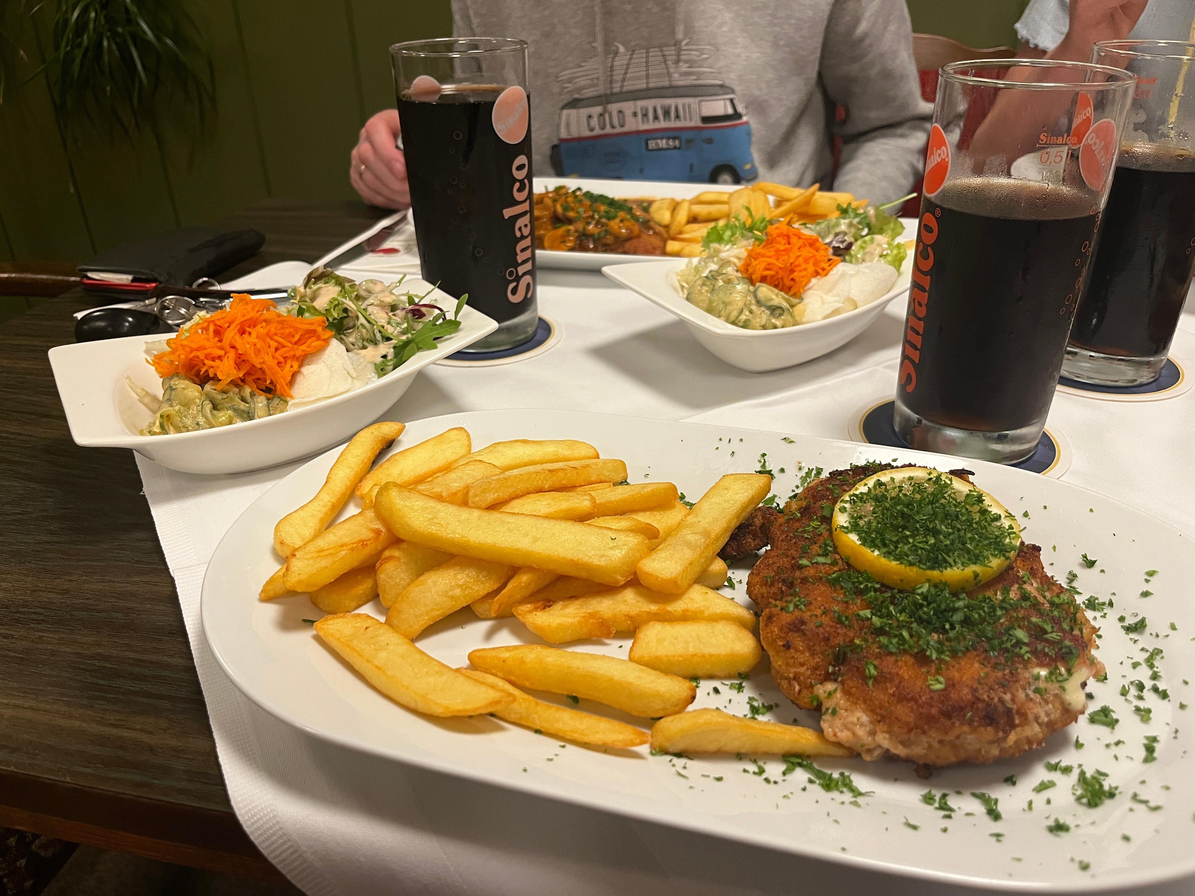 Cordon blev med pommes