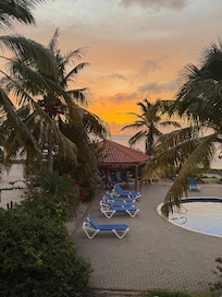 Great location by the pool