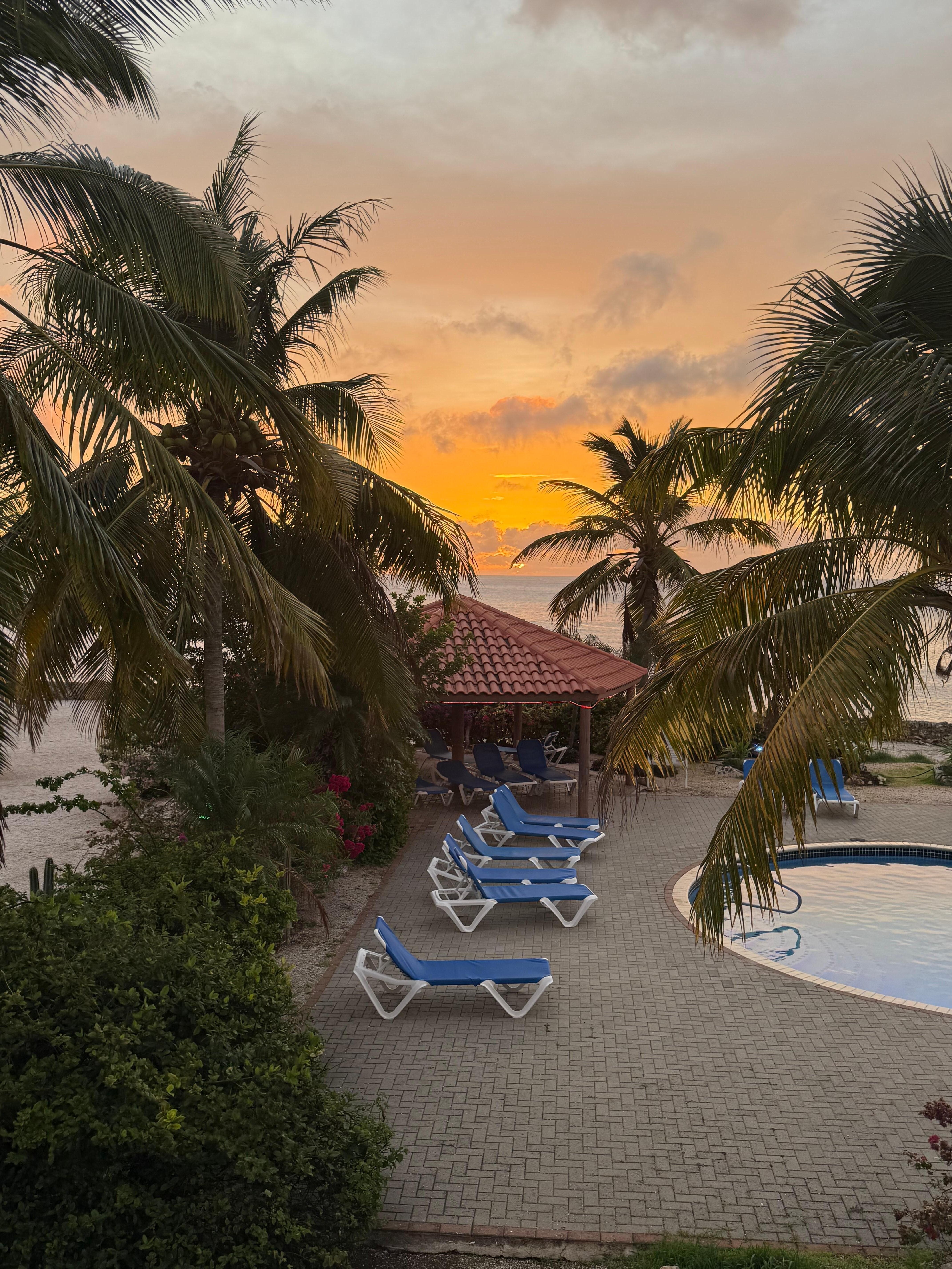 Great location by the pool