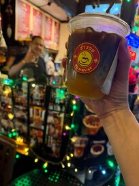 Yummy coffee from the market