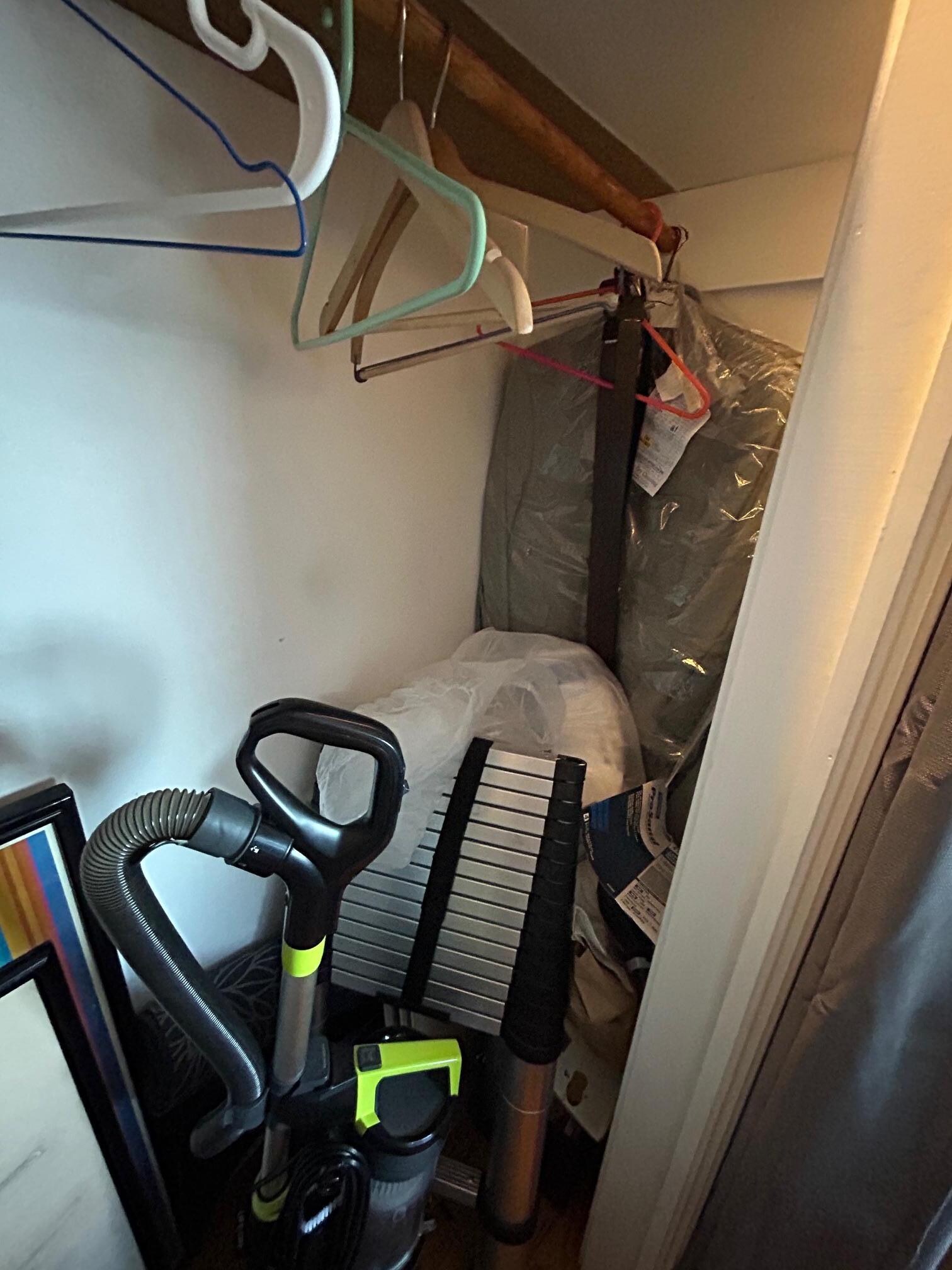 And also painting supplies and some dry cleaning.