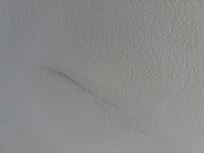 Walls damaged