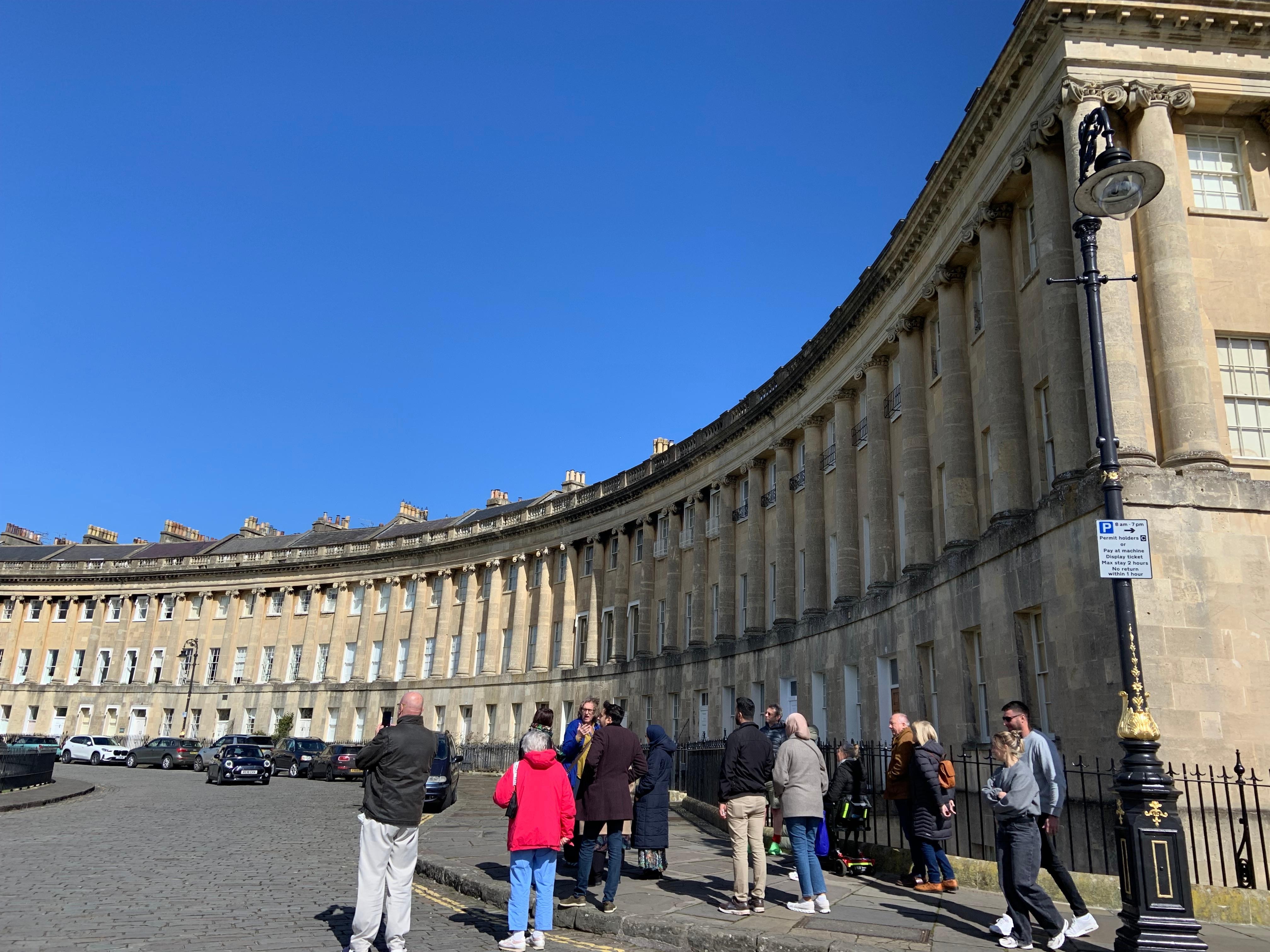 View of Royal crescent 