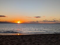 Sunset from Kahekili Beach
