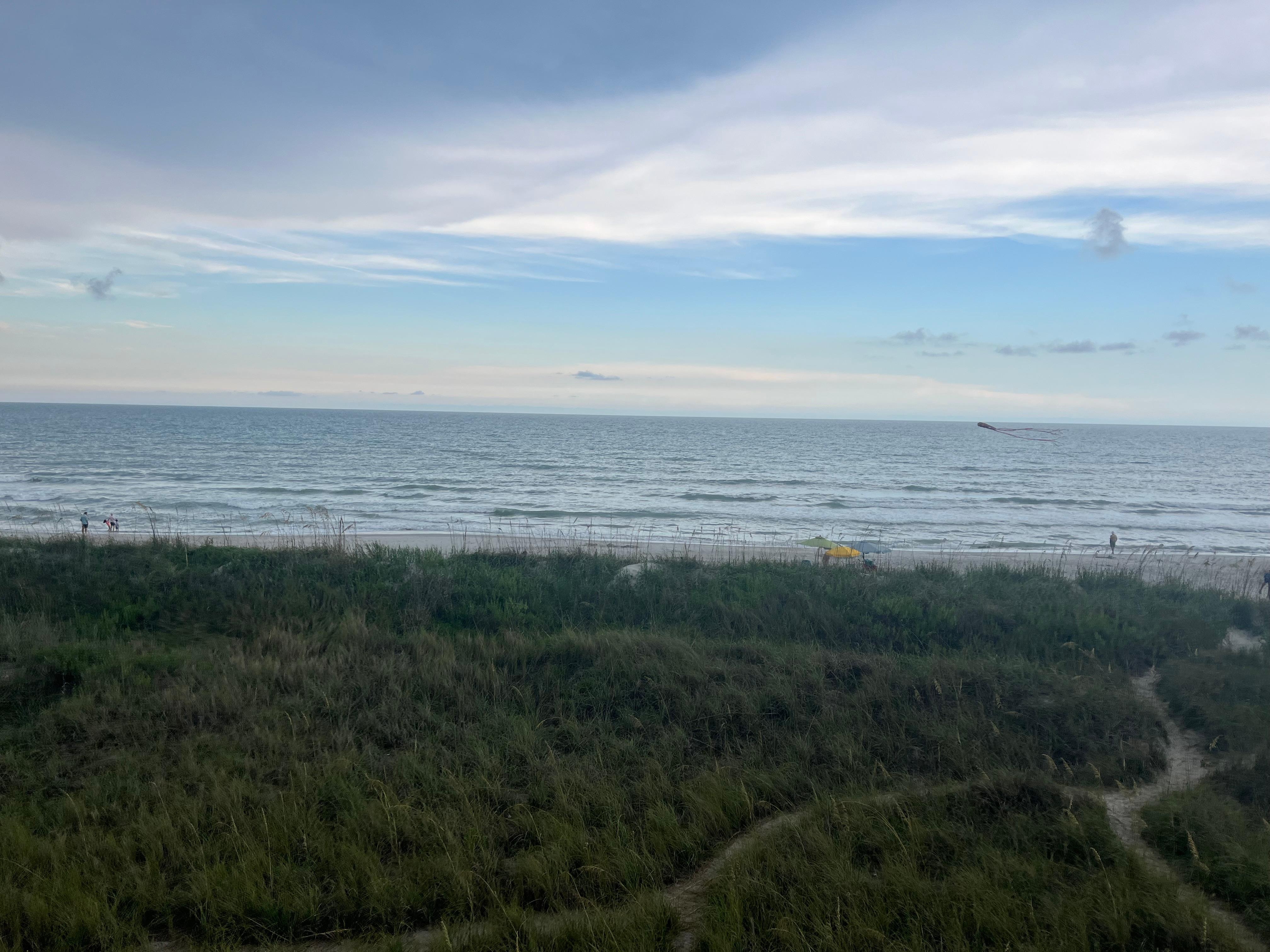 View from the balcony deck 