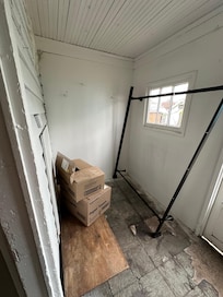 Back room leading to yard