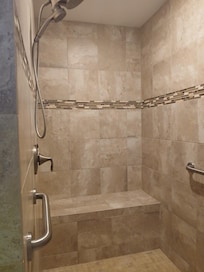 Shower was gorgeous