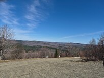 Position pour avoir le réseau cellulaire, sur le domaine des appalaches, magnifique vue.