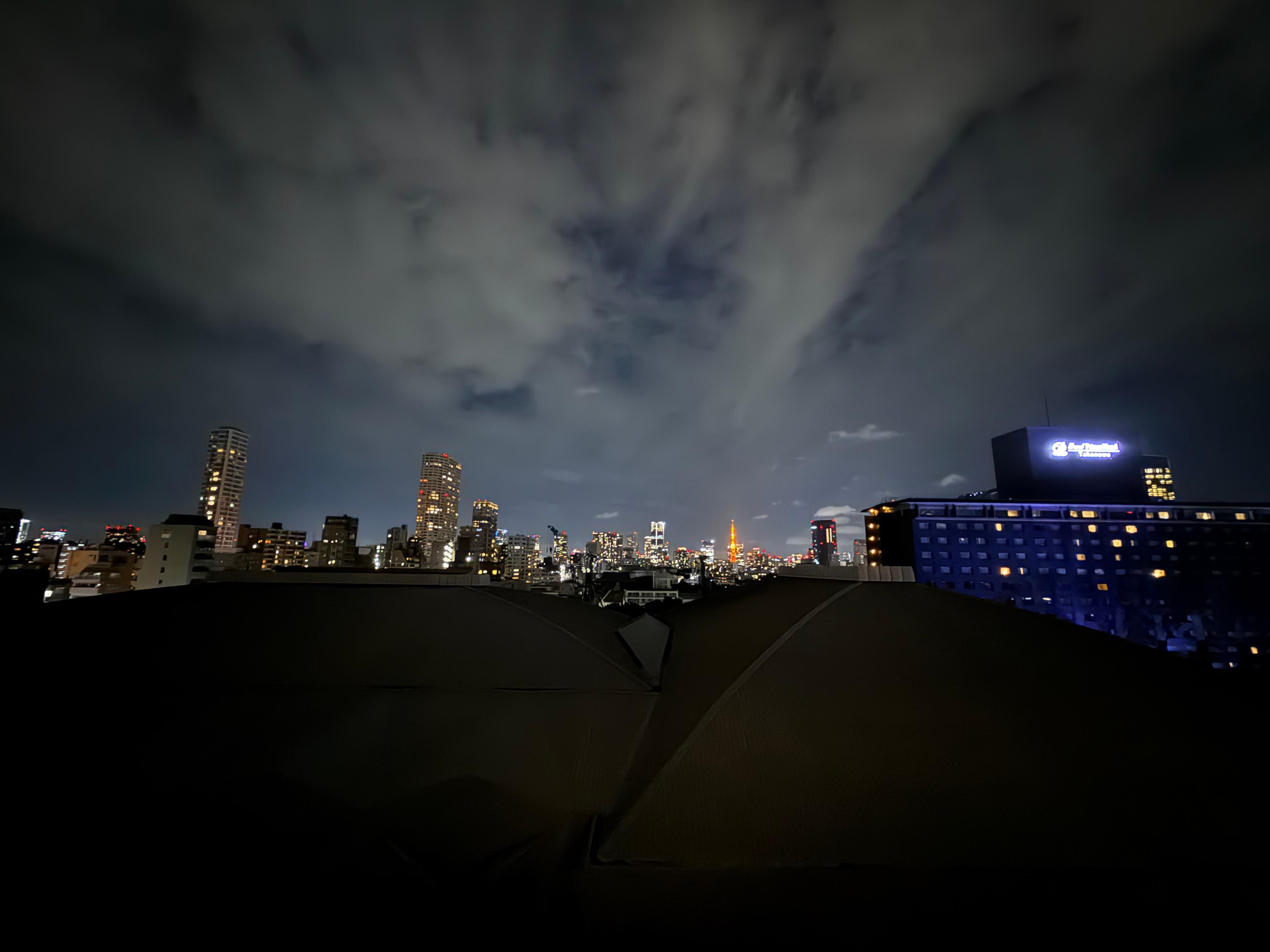 The view from the balcony