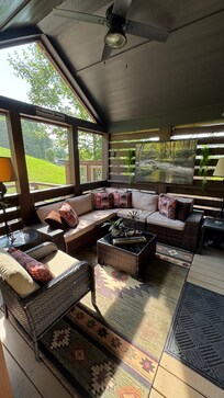 Screened porch