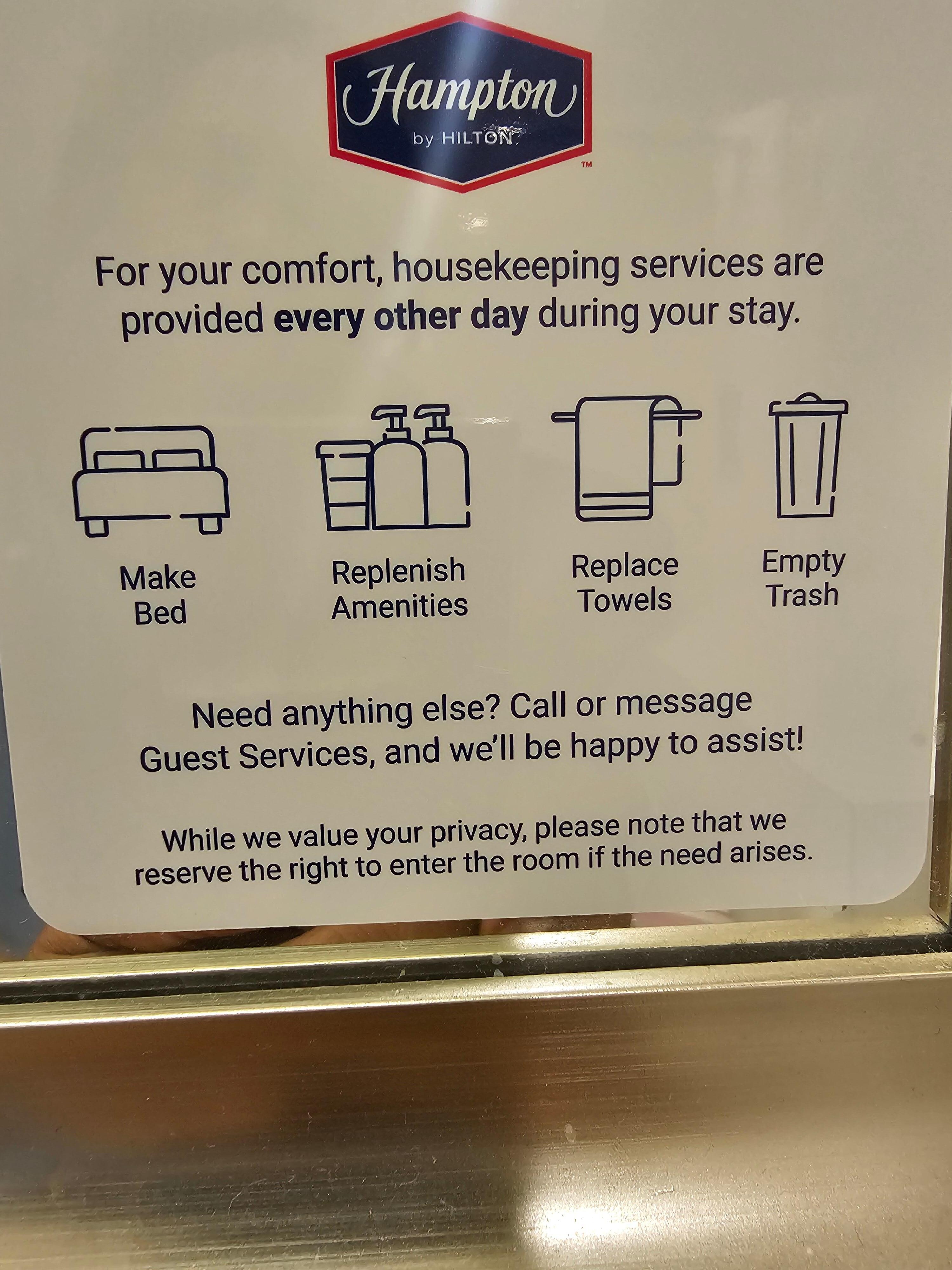 Our stay was 6/27-6/30