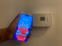He said to wait for the AC to kick in