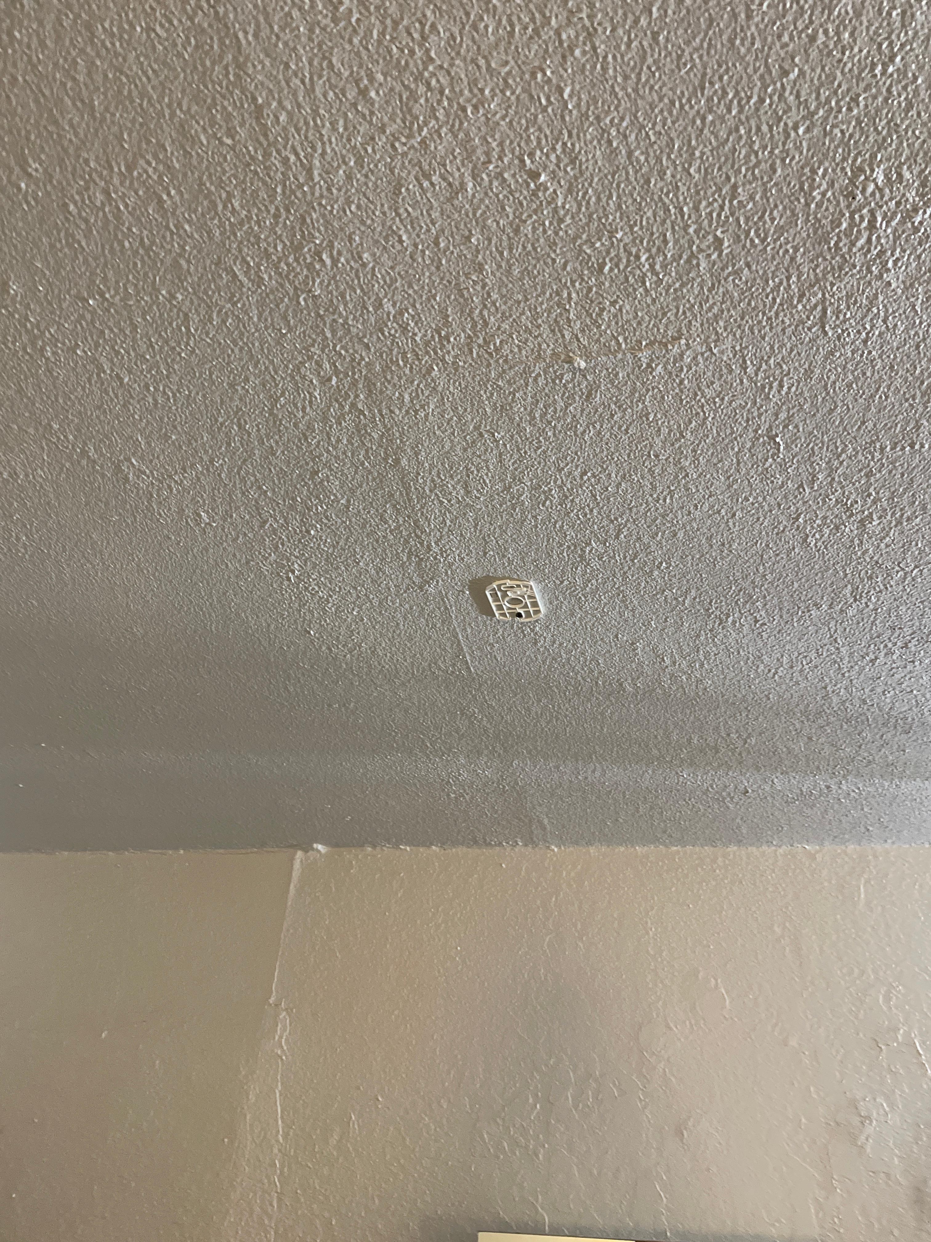 Missing smoke detector