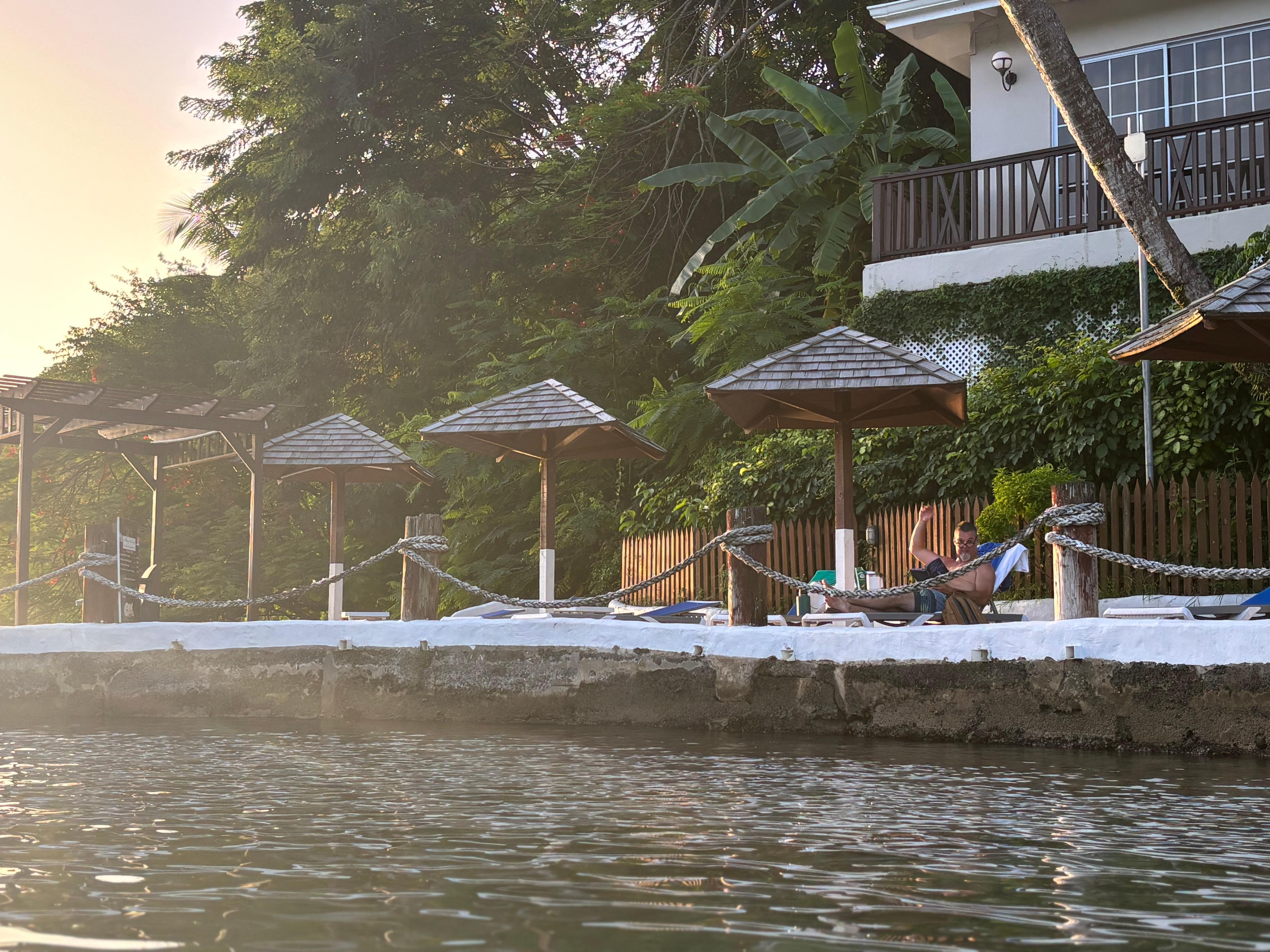 View from the water.