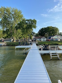 View from pier to the home.