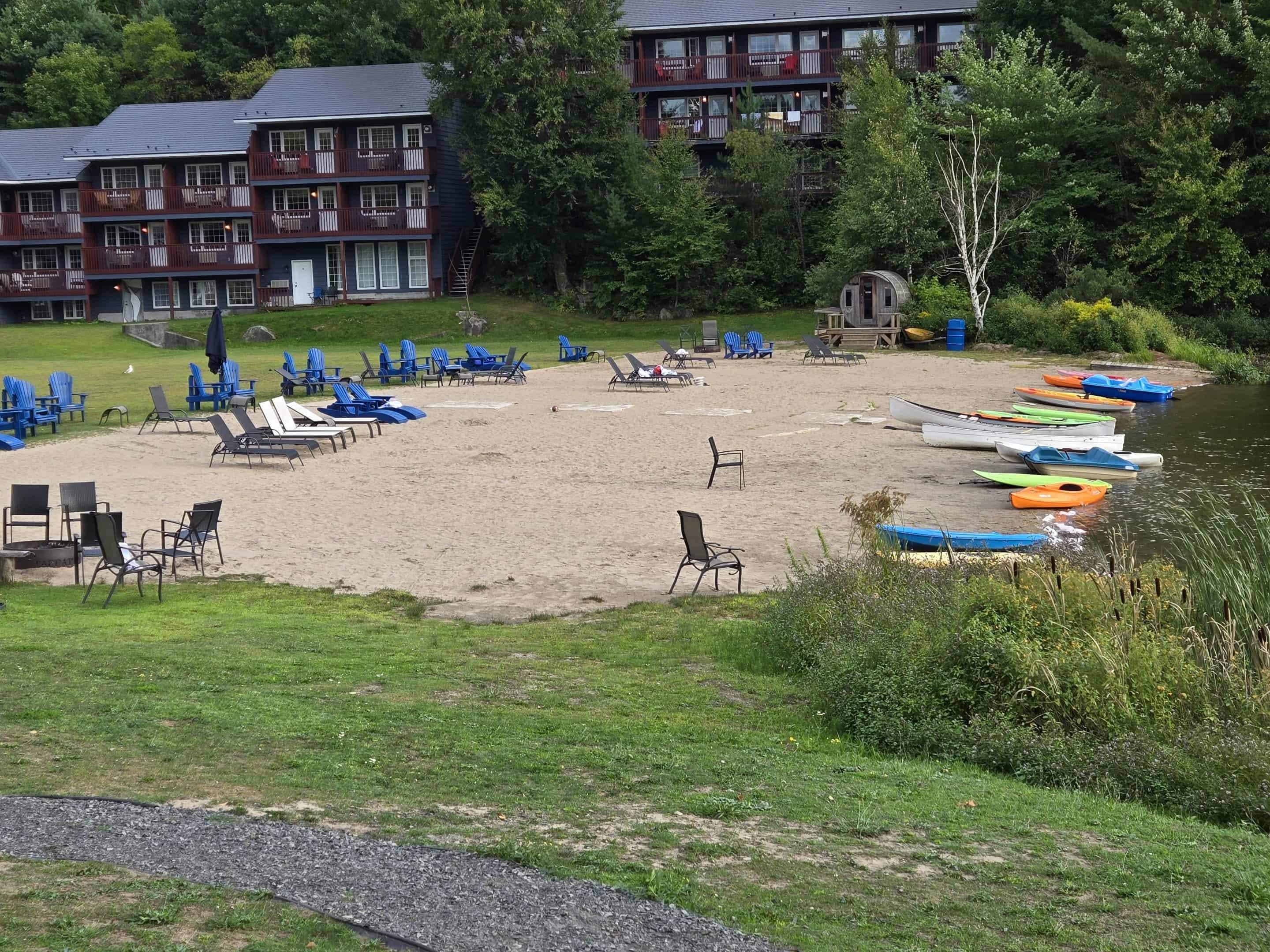 Family friendly beach area