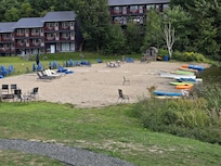 Family friendly beach area