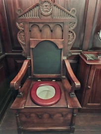 Room 308 toilet. The Miss Fanny suite.