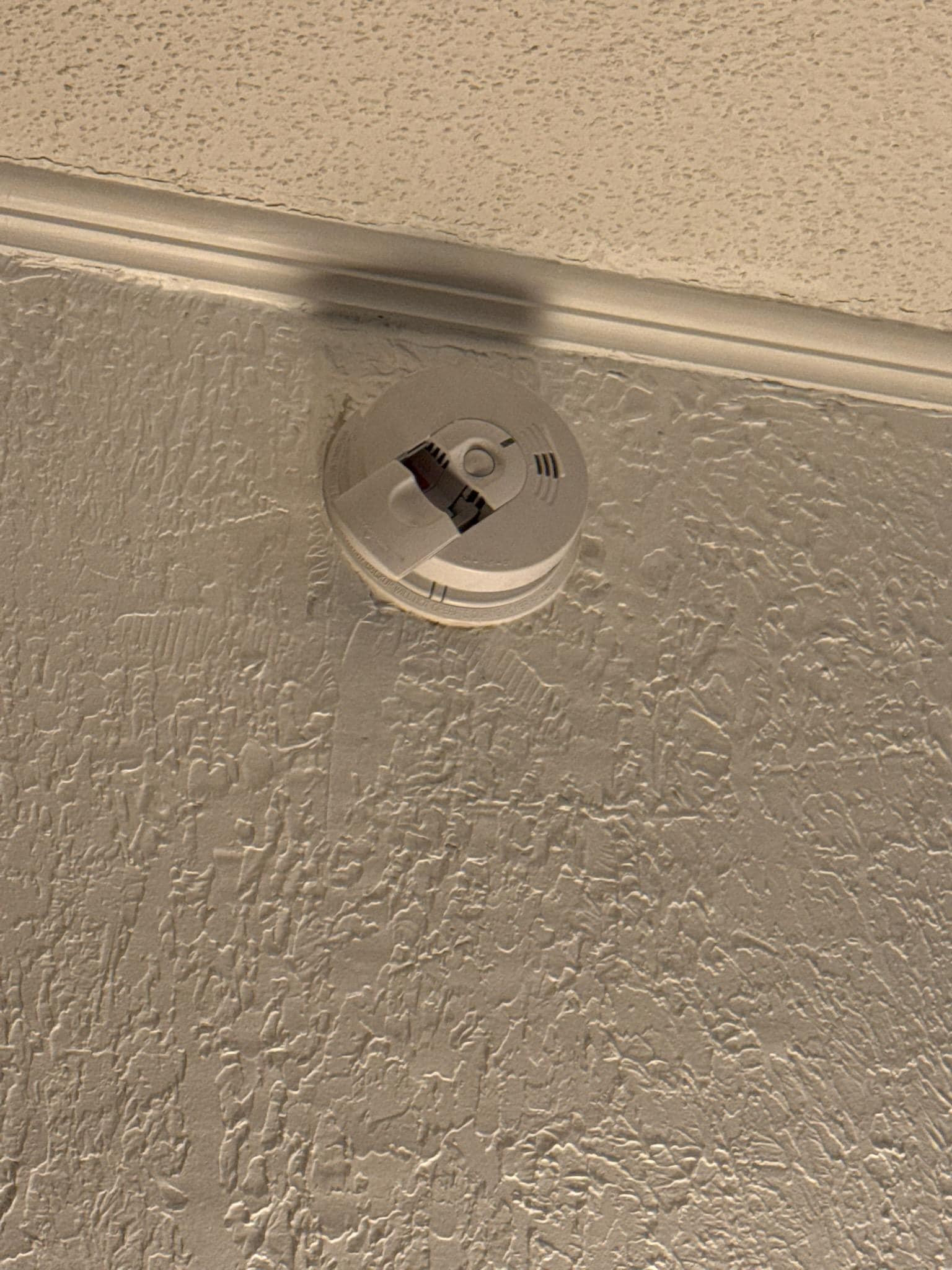 Fire detector disabled