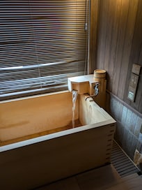 客室の温泉♨️