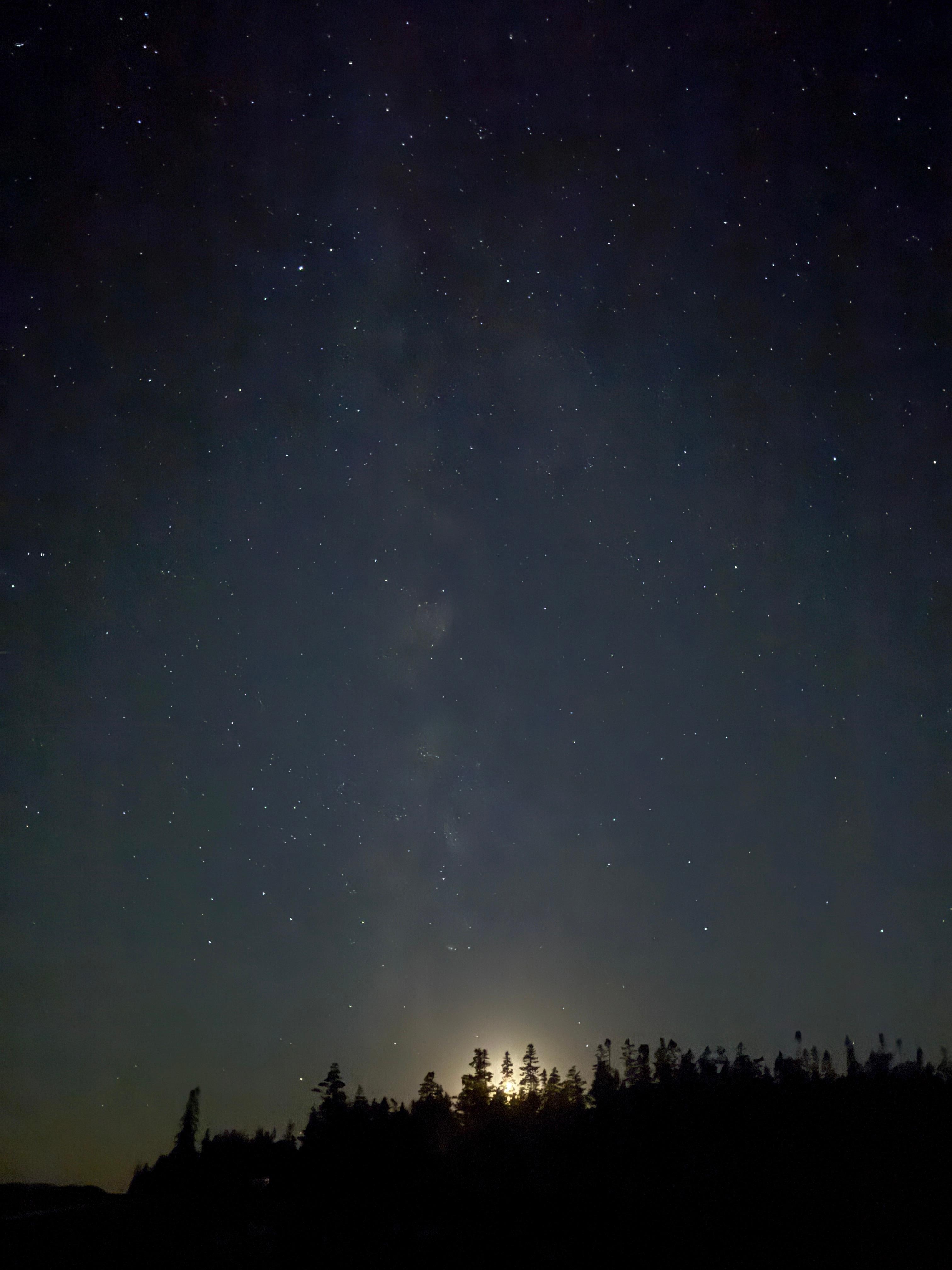 Milky Way from Seawall Pond