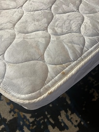 Body fluids on sofa pullout mattress