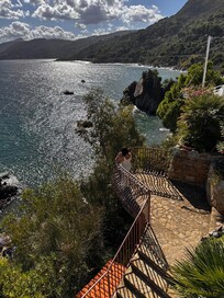 Stairs to the beach